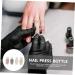  Mipcase Mipcase 4Pcs Nail Press Bottle Squeeze Bottles Bottle Travel Pump Travel Shampoo Containers Push Plastic Resurrection Water Spin Manicure - Buy Online on GoSupps.com