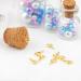 BEADIA Gold Plated 4mmx8mm Screw Eye Pins for Jewelry Making - 600pcs - Buy Online on GoSupps.com