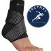 Ankle Brace for Sprained Ankle | 360 Compression Support for Achilles Tendonitis & Plantar Fasciitis | Breathable Sports Wrap for Men & Women - Buy Online on GoSupps.com
