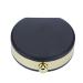 Sharainn lens box cute contact lens box round eye care lenses case Se good looking(Blue)
