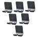 Alipis 6st razor hooker Razor holder Adhesive wall hanger are storage hooks sticking hook adhesive bathroom razor hook space aluminum wall hook child simple