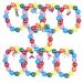 CHILDWEET Women Jewelry 9pcs Children's Bracelet Beaded Bracelets Fashion Bracelets Creative Bracelets Children Bracelets Jewelry Alloy Acrylic