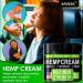 Maximum Strength Hemp Cream for Muscle, Joint, Back, Knee Relief - Natural Hemp Oil Extract with MSM, Glucosamine, Arnica & Turmeric - Made in USA - 3.9 fl oz - Buy Online on GoSupps.com
