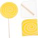 Veemoon 2pcs Photography Accessories Wedding Cake Decor Lollipop Photot Props Rainbow Swirl Pops Candy Ornaments Large Lollipop Cutouts Models Lollipop Crafts Giant Bamboo Child Candy Cane - Buy Online on GoSupps.com