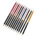 Healeved 12pcs Lip Liner Eyeliner Makeup Supplies Waterproof Eyeliner Lip Pencils Eyeliner Pencil Wood 1 count (Pack of 1) Assorted Color