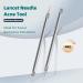Marycarrie Lancet Needle Blackhead Remover Tool Kit with Pimple Extractors - Pore Cleaner for Acne and Blemish Removal - Facial Extraction Tools for Estheticians - Buy Online on GoSupps.com