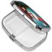 Funny Christmas Printed Square Pill Box | Portable Travel Medicine Organiser | Shop Now - Buy Online on GoSupps.com