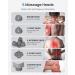 RENPHO Rechargeable Handheld Deep Tissue Massager - Cordless Electric Percussion Body Massage for Muscles, Back, Foot, Neck, Shoulders, Legs, Calves - White - Buy Online on GoSupps.com