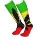 Rasta Flagleaf Compression Socks for Men & Women - 15-20 mmHg Support for Running & Cycling | Best Circulation Boost - Buy Online on GoSupps.com