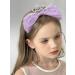 IYOU Crystal Princess Headband Purple Bow Hair Bands Pearl Crown Headwear Birthday Cosplay Party Hair Accessories for Girls