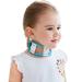 Qchian Halskrause for children adjustable neck support for sleeping relieves neck pain and pressure on the spine Halskrause for children for support for injuries