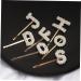BIUDECO 1pc Metal Snaps Teen Girl Hair Accessories Hair Pieces for Women Letter Barrettes Pins Word Pearl Bobby Pins Girl Hair Clip Issue Card Hairpin Button Alphabet Hairpin Pearl Hairpin Size 4 Golden - Buy Online on GoSupps.com