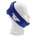Anti Snore Chin Strap Upgrade Stop Snoring Chin Strap Anti Snoring Devices Adjustable and Breathable Head Band Chin Strap Stop Snoring Aids - Blue&Black