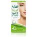Nad's Facial Wax Strips - Hypoallergenic All Skin Types - Facial Hair Removal For Women - At Home Waxing Kit with 20 Face Wax Strips + 4 Calming Oil Wipes