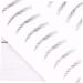 FOMIYES 4 Sheets Pairs Makeup Stickers Makeup Decals Eyebrow Faux Eyebrow Cosmetic Woman Stencil Water-based - Buy Online on GoSupps.com