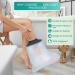Adult Foot Cast Cover - Waterproof Shower Bandage Protector for Ankle Wounds - Reusable & Sealed, No Skin Marks - Buy Online on GoSupps.com
