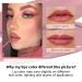 Oulac Matte Liquid Lipsticks 3PCS Set - Long Lasting Lip Stain with Vitamin E & Rose Oil, High Pigment Color, Waterproof Formula - Gluten Free & Vegan Friendly - Buy Online on GoSupps.com