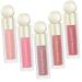 NULYLU 5pcs Blush Makeup Creamy Eyeshadow Face Sheer Flush Facial Beauty Cosmetic Pigment Pigment