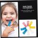 Shop Homsfou 12th Baby Toothbrush - Silicone Toddler Brush & Tongue Cleaner | Safe & Gentle Mouth Care for Babies - Buy Online on GoSupps.com