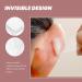 60pcs Transparent Silicone Ear Stickers | Cosmetic Ear Patch Makeup Tape | Invisible Earring Support for Women Men | 3.7x1.6cm - Buy Online on GoSupps.com