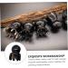 SESESFOUFU 1STK OCTOPUS Massage Comb - Natural Yak Horn Handicraft Tool for Scalp & Hair Care | Portable Massage Comb - Buy Online on GoSupps.com