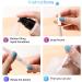 HyzaPhix 5Pcs Touch Up Paint Pen Refillable Paint Brushes Applicator Empty Twist Pen Fillable Touch-Up Paint Brush Pen for Wall Cabinets Furniture Stains Scratches Repair 5ml +6ml - Buy Online on GoSupps.com