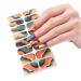Semi Cured Gel Nails Art Sliders Manicure Decor Uv Led Lamp Semi Cured Gel Design Nail Decals Fashion Nail Sticker Decor Nail Appliques Nail Decals Nail Vinyls Nail Transfers style ZE0391
