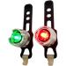 Bright Eyes Green & Red Aluminum Portable Marine LED Boating Lights - Boat Bow or Stern Emergency Backup Safety Lights for Maximum Attention - Waterproof - Buy Online on GoSupps.com