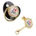 Buy Black Baby Pacifier - Safe Jaw Development | Unique Rhinestone Design - Buy Online on GoSupps.com