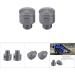  Akozon Rearview Mirror Thread M10125 Universal Motorcycle Rearview Mirror Threaded Bolts Adapter Screws for Ti Color - Buy Online on GoSupps.com
