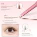 Double Ended Brow Pencil Eyebrow Applicator Pen Beginners Daily Social Work Party Make Up Highlight Shadow Cosmetic Tool Women Beauty Accessory with Slanted Tips for Smooth Nature 02 - Buy Online on GoSupps.com
