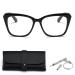 ZUKKY Cat Eye Reading Glasses for Women Men Anti Blue Light Computer Reading Glasses Tortoiseshell Spring Hinge Readers AM53