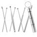 Ear Scoop Ear Wax Removal Tool Camera Ear Pick Ear Cleansing Tool Set Stainless Steel Earwax Removal Ear Spoon Ear Wax Removal Tools for Man Women Wush Ear Cleaner Ear Wax Pick