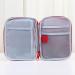 Buy Mini First Aid Bag - Portable Empty Medication Storage Bag - Red Medicine Organizer - Buy Online on GoSupps.com