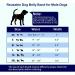 Buy Micoooyo Washable Abdominal Bandage for Male - Reusable Dog Diapers & Suctionable Doggy Wraps - Adjustable Closure Large 3-Pack (40.6-50.8cm Waist) - Ships Internationally - Buy Online on GoSupps.com