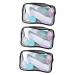 MAGICLULU 3 Sets Travel Bottle Travel Lotion Container Multi-function Lotion Bottle Portable Multi-function Travel Container Travel Containers Empty Filling Artificial Fiber Silicone Bottle