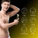 Full Body Washed Wet and Dry Shaver Men's Electric Shaver Full Body wash Wet and Dry Double Shave 700mA Dry Wet Waterproof Men's Rotary Facial Shaver (1set) - Buy Online on GoSupps.com