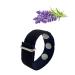 Sleeping pills acupressure bracelets lavender aroma therapy sleepless band anti-evil emotion bracelet (single band) black lavender (medium 7 in)
