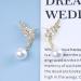 Buy Vintage Crystal Flower Ear Climber Earrings | Rhinestone & Pearl Dangle Jewelry for Women Sparkly Gold CZ Tassel Design - Buy Online on GoSupps.com