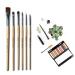 6Pcs Eyes Makeup Brush Set with Face Art Painting - Eye Lip & Body Brushes for Flawless Makeup Application - Buy Online on GoSupps.com