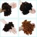 LLIO Fluffy Velvet Hijab Scrunchies for Muslim Women | Big Hair Tie & Clip | Flexible Rubber Band Headgear - Shop Now! - Buy Online on GoSupps.com