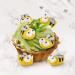 Buy G nthart Backdecor 15 Edible Sugar Bees for Cakes & Cupcakes - Fine Icing Decoration (20g Pack) - International Shipping Available - Buy Online on GoSupps.com