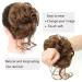 Risbel Super Long Tousled Messy Bun Hair Updo Extension for Women - Synthetic Chignon Hairpiece with Elastic Band | Curly Wavy Ponytail Scrunchie (CXFQ-12) - Buy Online on GoSupps.com