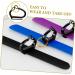 HAPINARY 1 Set Salon Hair Tie Organizer Wristband for Hair Ties Updo Hair Tools PC Aluminum Sheet Salon Slap Wrist Bracelets - Buy Online on GoSupps.com