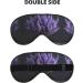 Shop Lavender Bouquet Print Unisex Sleep Eye Mask | Soft Comfort Eye Shade for Travel Yoga & Shift Work - Buy Online on GoSupps.com