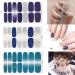 Kalolary Nail Sticker & Nail File Set - Self-Adhesive Nail Art Design for Stunning Manicures | International Shipping - Buy Online on GoSupps.com