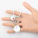 Ensianth Dog Keychain - Perfect Gifts for Dog Lovers | Puppy Paw Print Keyring for Dog Owners | Ideal Dog Mom & Dad Gift - Buy Online on GoSupps.com