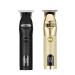 High Power Electric Hair Clippers - Rechargeable Metallic Gold Hair Clipper with LCD | International Shipping - Buy Online on GoSupps.com