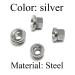 Bicycle Wheel Hub Axle Nuts Set | 4pcs Track Nut Bike Accessories | M10 Rear Axle + M9 Front Axle Nuts | 7075 Aluminum Alloy - Buy Online on GoSupps.com
