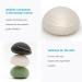 Intirilife Konjac sponge in white - 6.5 cm diameter - 4.5 cm height - Facial cleansing for impure sensitive combination skin Facial sponge exfoliation - Buy Online on GoSupps.com